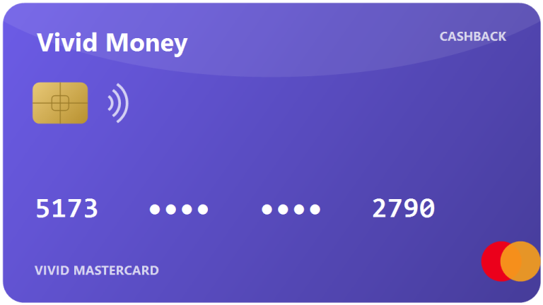 Vivid Money Mastercard: Test 2026 – lohnt sich das Cashback?