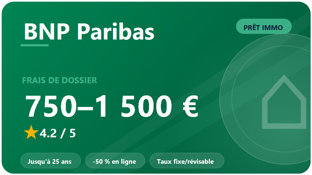 BNP Paribas : avis 2026 sur le crédit immobilier