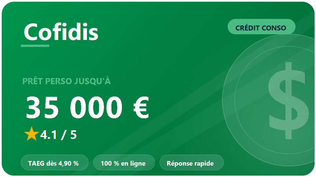Cofidis : avis 2026 sur le crédit à la consommation