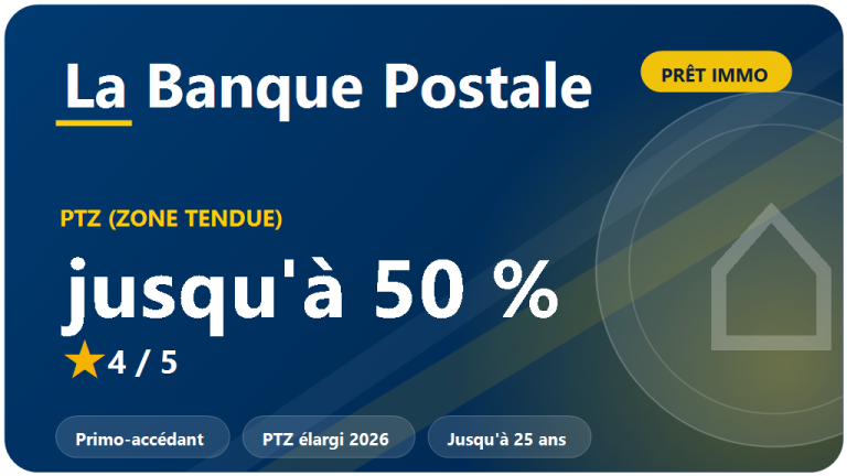 La Banque Postale : avis 2026 sur le crédit immobilier