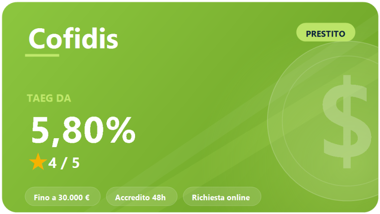 Cofidis: recensione e opinioni 2026