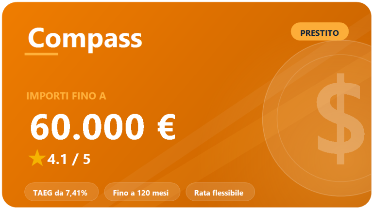 Compass: recensione prestiti 2026