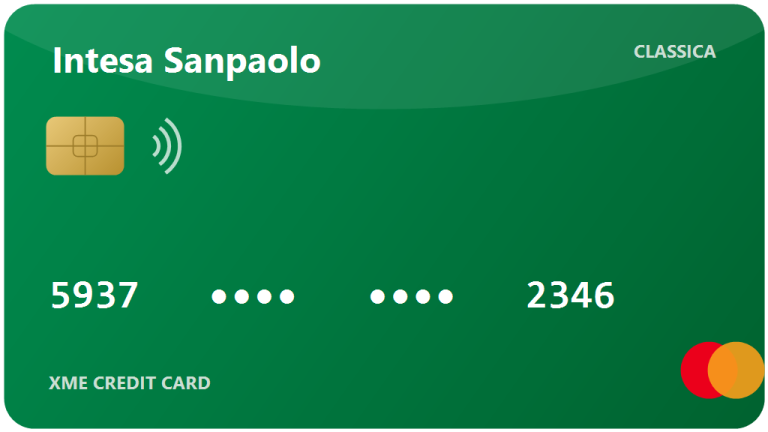 XME Credit Card Intesa Sanpaolo: recensione 2026, conviene?