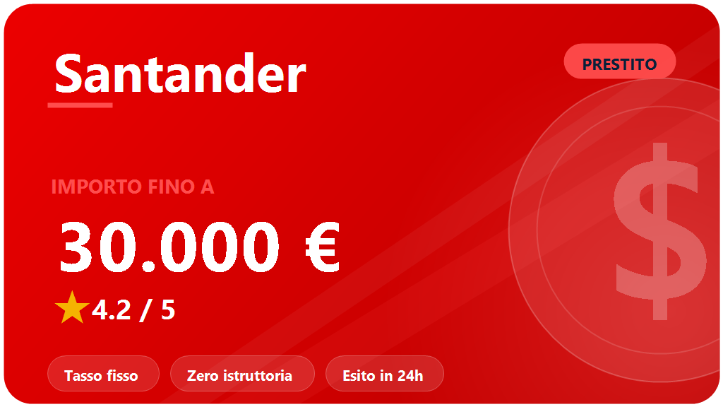 Santander Consumer Bank: recensione 2026