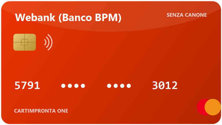 Cartimpronta ONE Webank: recensione 2026, vale la pena?
