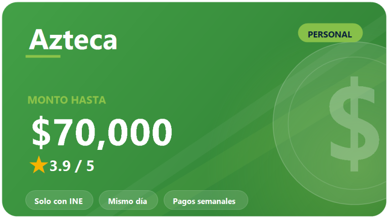 Banco Azteca préstamo personal: opiniones 2026