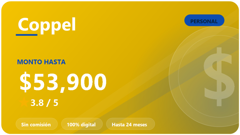 Coppel préstamo personal: opiniones 2026