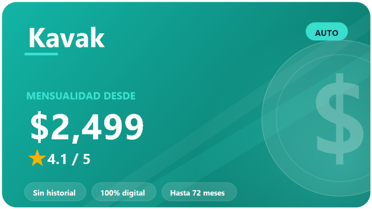 Kavak Crédito auto seminuevo: opiniones 2026