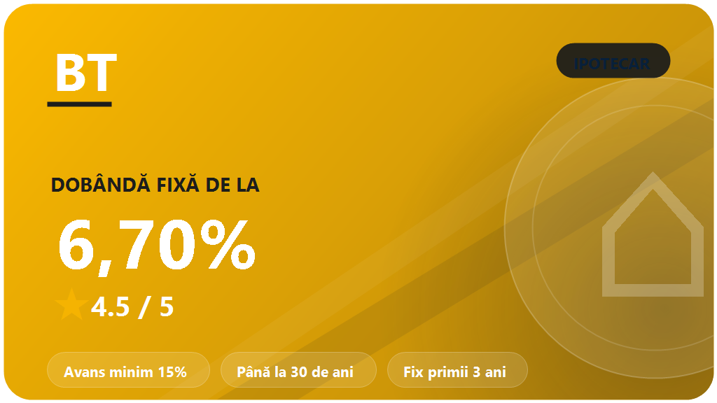 Banca Transilvania credit ipotecar : recenzie 2026