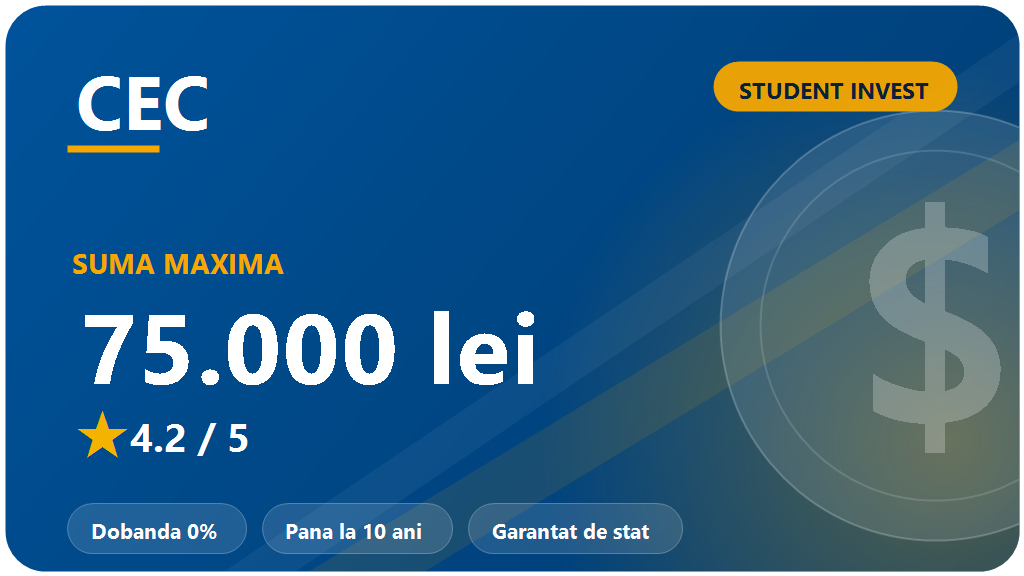 CEC Bank Student Invest : recenzie 2026