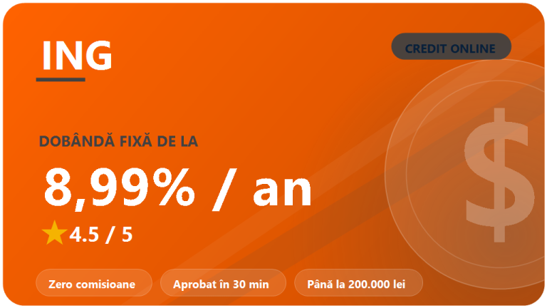 ING Bank credit rapid : recenzie 2026