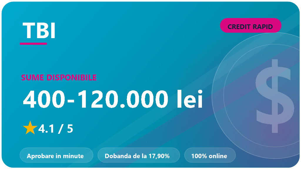TBI Bank credit rapid : recenzie 2026