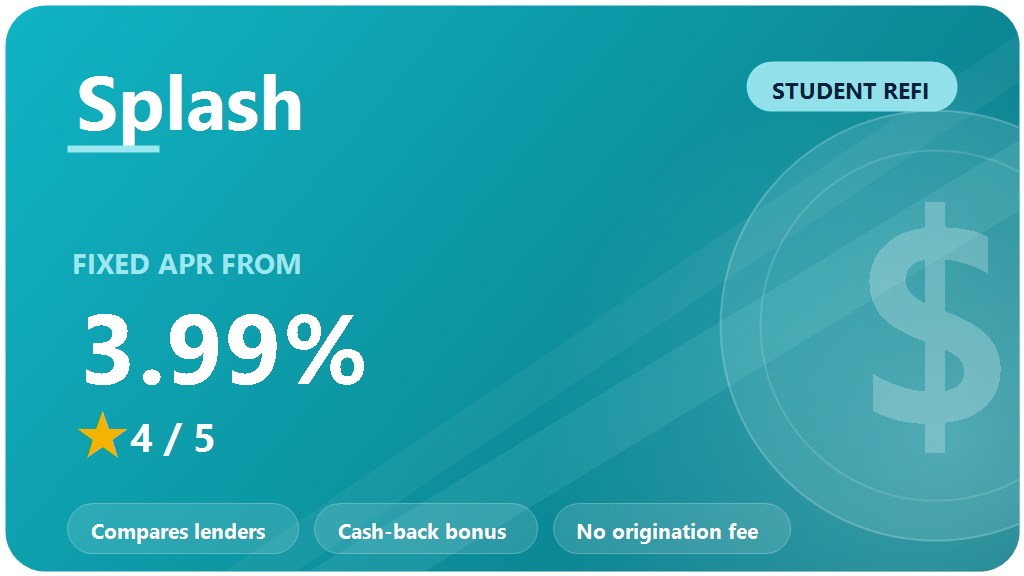 Splash Financial Student Loan Refinance Review 2026: Is It Worth It?