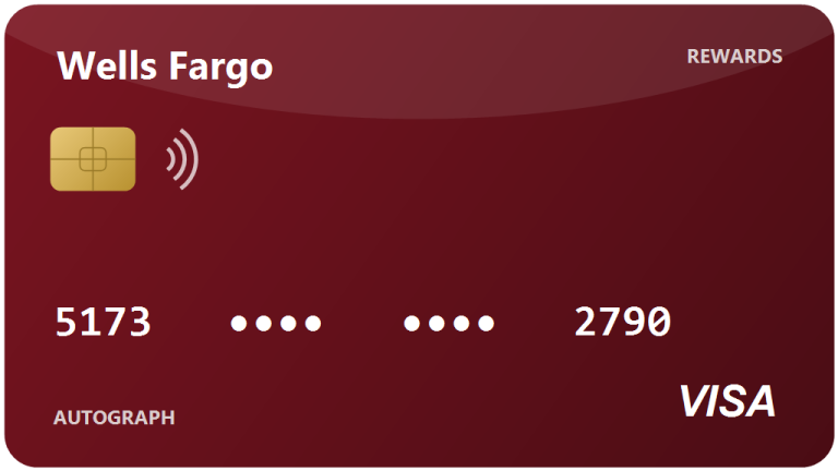 Autograph credit card